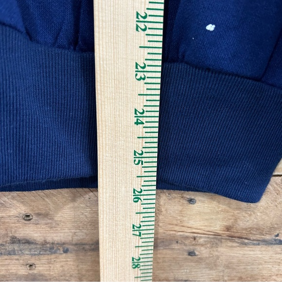 Vintage 90s Nutcracker Granny Sweater Medium Collared Flowers Birds Winter - Picture 7 of 7